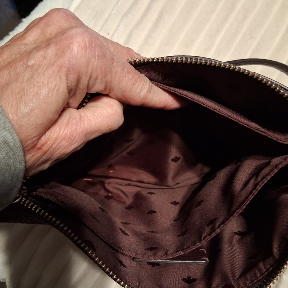 Kate Spade Leila Plaid Triple Gusset Crossbody  - Picture 7 of 16